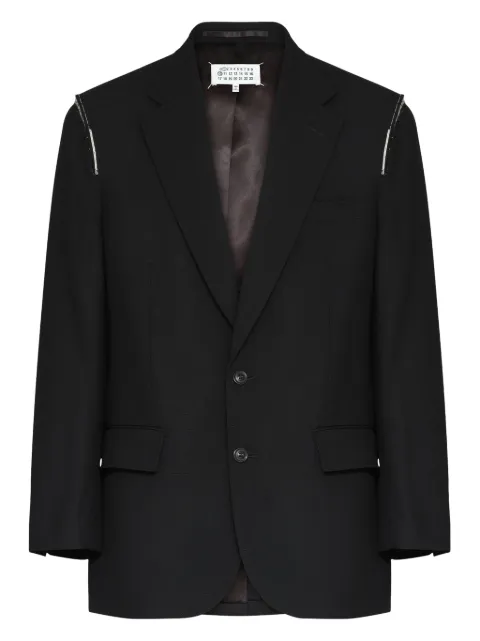 Maison Margiela wool single-breasted blazer Black S50BN0549M35745