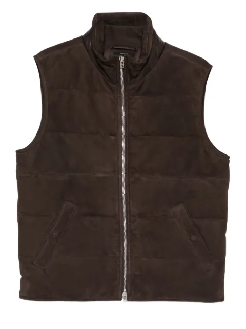 TOM FORD padded-design gilet Brown LGQ003LMS029
