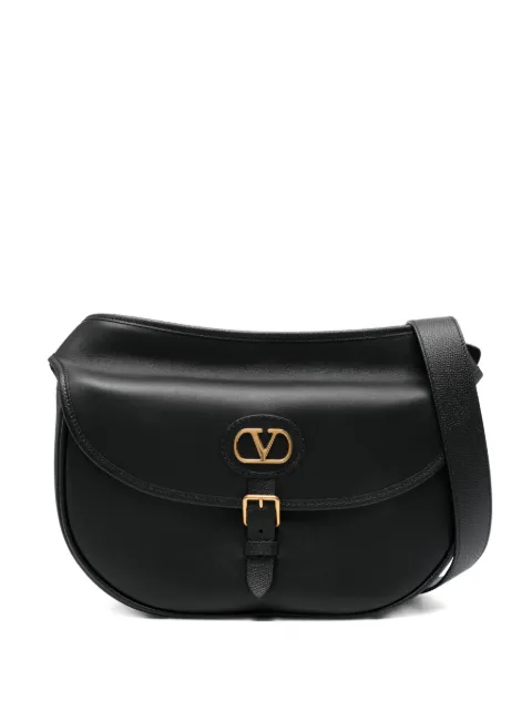 Valentino Garavani Antibes buckle messenger bag Black YB0S80RBN