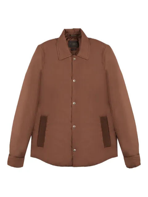 Montedoro padded overshirt Brown 63M624M4645