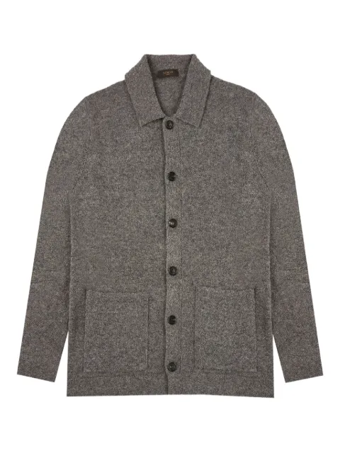 Zanone patch-pocket cardigan Grey 810167ZN283