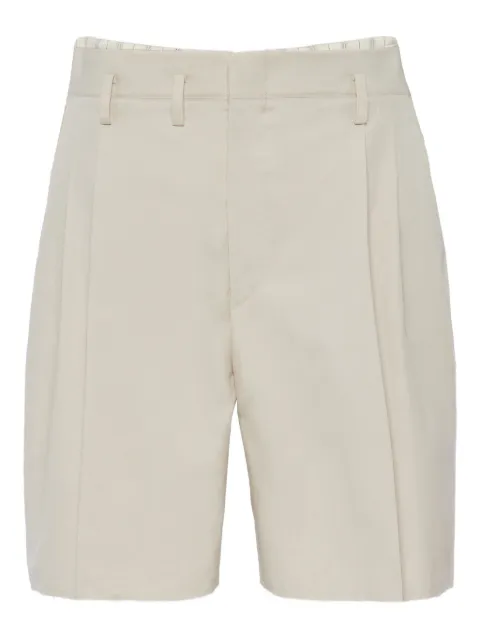 Maison Margiela cotton silk shorts Neutrals S50MU0093M35758