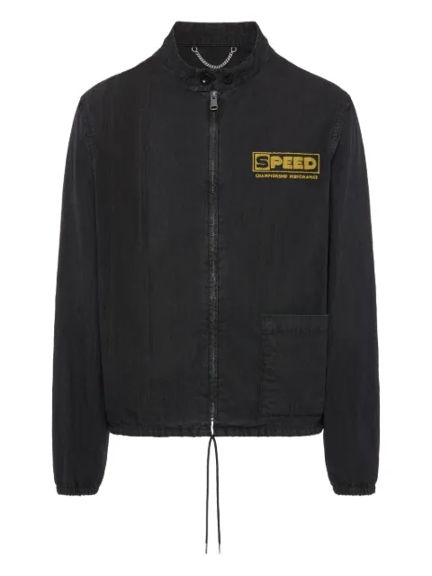 Maison Margiela retro-style sportswear jacket Black S50AM0651M35046