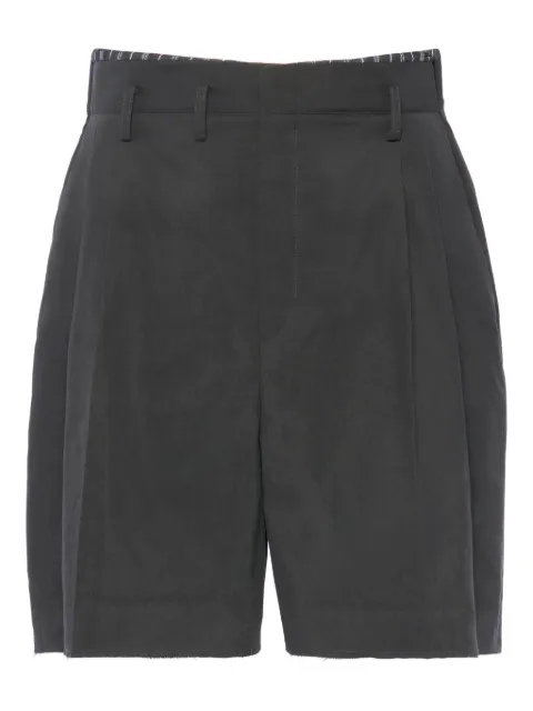 Maison Margiela cotton silk shorts Grey S50MU0093M35758