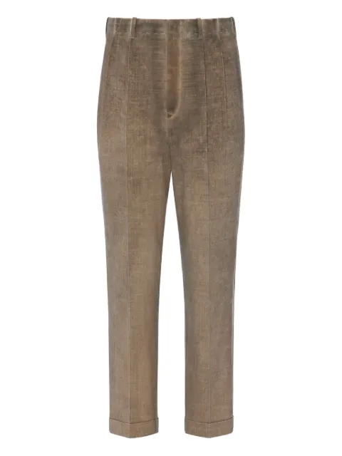 Maison Margiela wool trousers Brown S50KA0721M35686