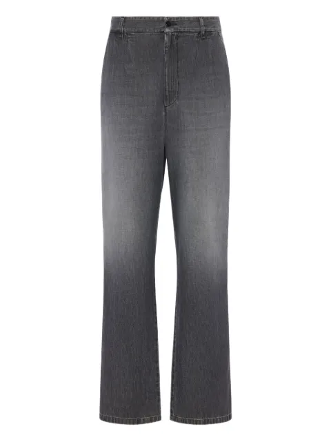 Maison Margiela faded-effect straight-leg jeans Grey S50KA0719M30048
