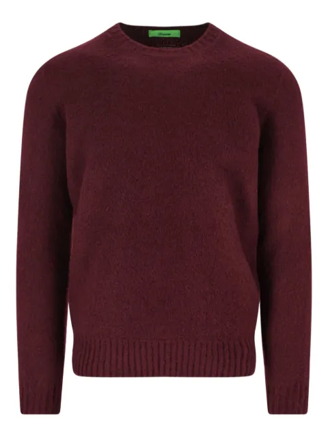 Drumohr crew-neck wool sweater Red D8W103GLO