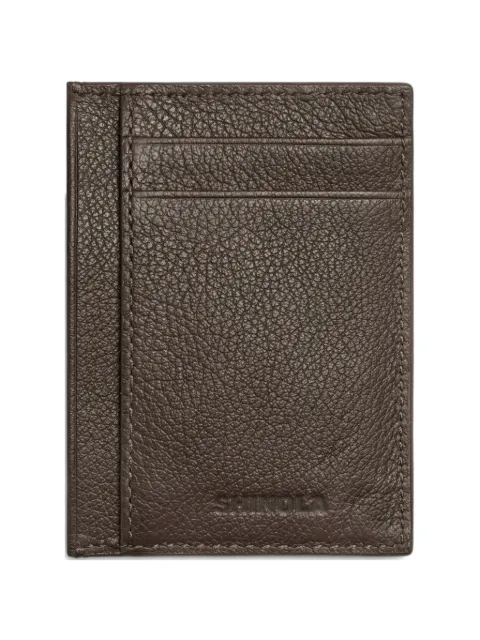 Shinola Canfield ID card holder Brown S0320483466