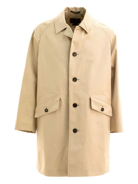 Montedoro button-pocket coat Neutrals 63M117M2077