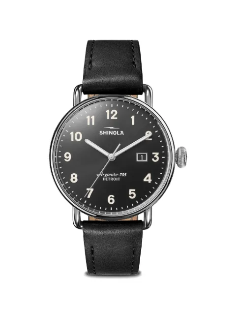 Shinola Canfield 38mm watch Black S0120315245