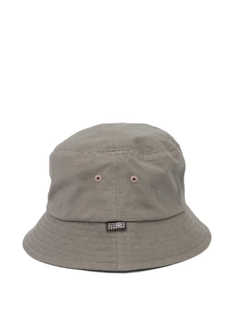 MM6 Maison Margiela cotton canvas bucket hat Grey SH0TC0010M35346