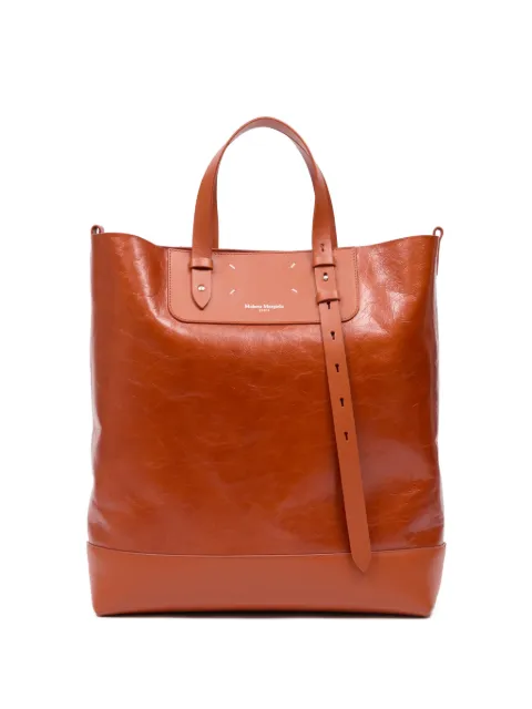 Maison Margiela leather tote bag Brown SB1WC0024P8830