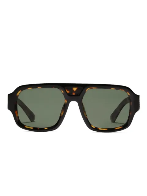 Dolce & Gabbana Eyewear Lusso Sartoriale geometric-frame sunglasses Black VG4516VP49A