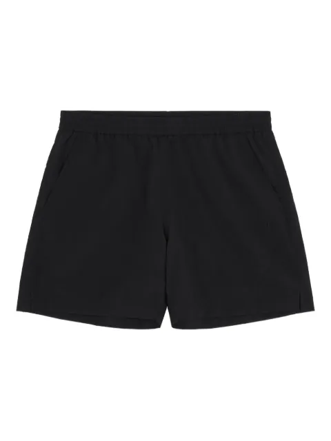 MM6 Maison Margiela diagonal-pocket shorts Black SH0MU0022M35732
