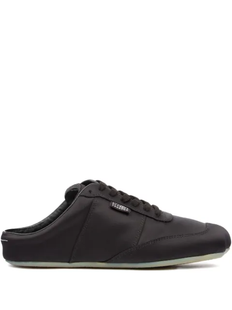 MM6 Maison Margiela satin factory sneakers Black S59WS0246P7559