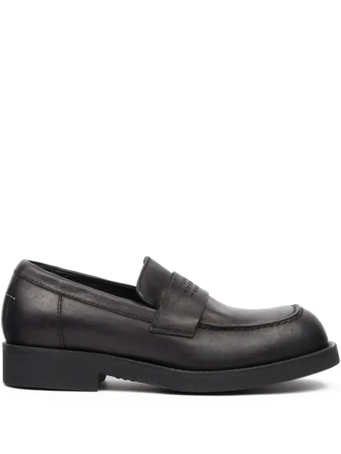 MM6 Maison Margiela City biker loafers Black S59WR0098P7431
