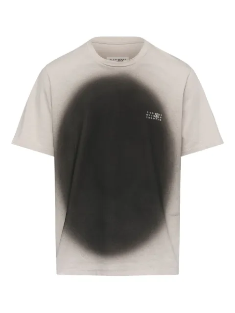 MM6 Maison Margiela crew-neck graphic T-shirt Neutrals SH0GC0064M20177