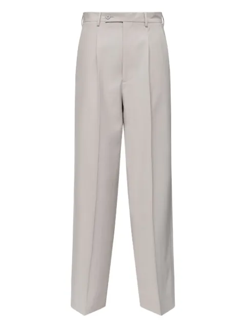 MM6 Maison Margiela button-fastening trousers Neutrals SH0KA0067M35436