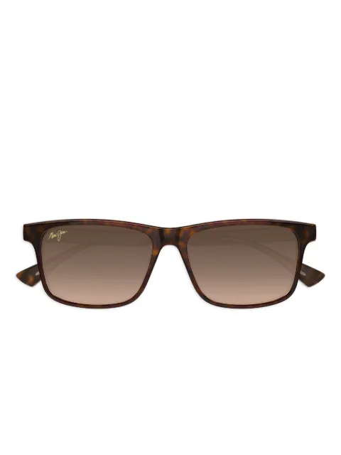 Maui Jim rectangle frame sunglasses Brown MJ0587S
