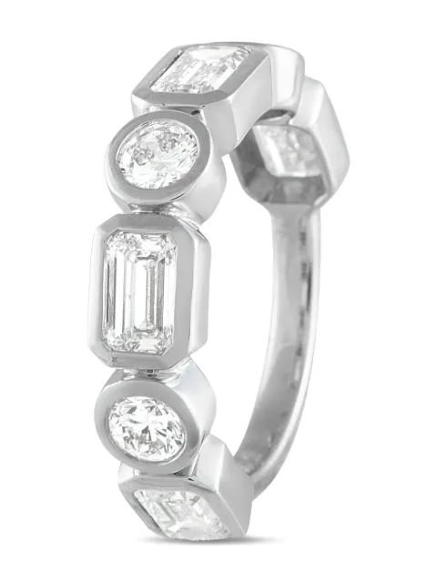 LB Exclusive 18K white gold diamond eternity ring Silver ALR20429