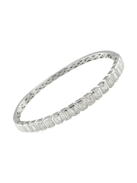 LB Exclusive 18K white gold diamond tennis bracelet Silver ALB186761