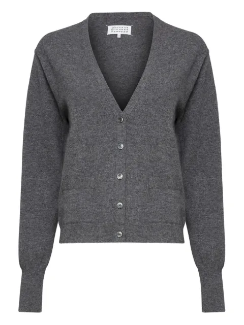 Maison Margiela V-neck cardigan Grey S51HP0026M1322