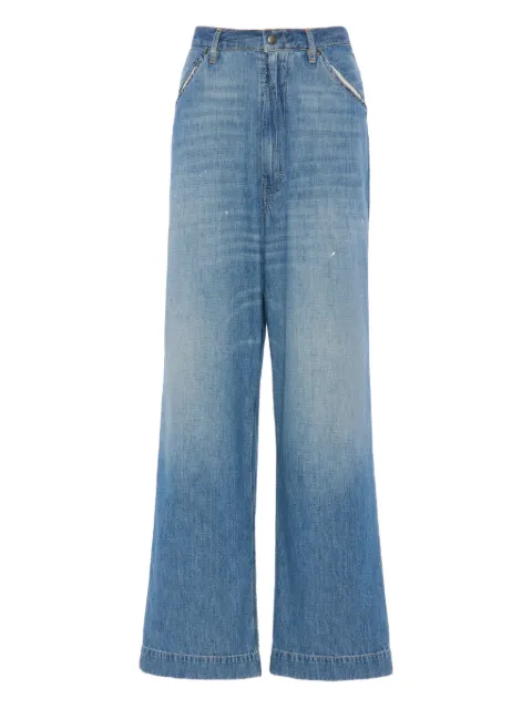 Maison Margiela wide-leg jeans Blue S51KA0615M30021