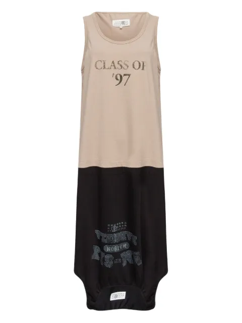 MM6 Maison Margiela cut-out midi dress Neutrals S52DD0076MTJ037