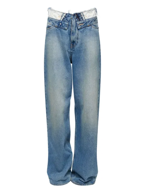 MM6 Maison Margiela straight-leg jeans Blue S52LA0271M30058