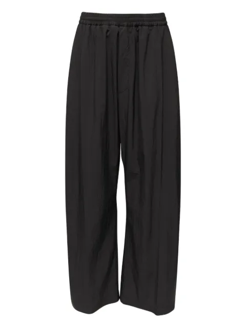 MM6 Maison Margiela wide-leg trousers Black S52KA0542M35732
