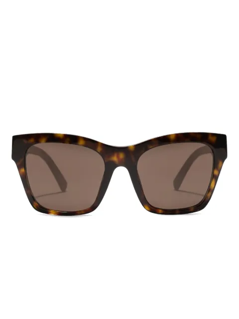Dolce & Gabbana Eyewear DG crossed square sunglasses Brown VG4512VP273