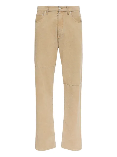 MM6 Maison Margiela five pocket panelled jeans Neutrals SH0LA0009M30050