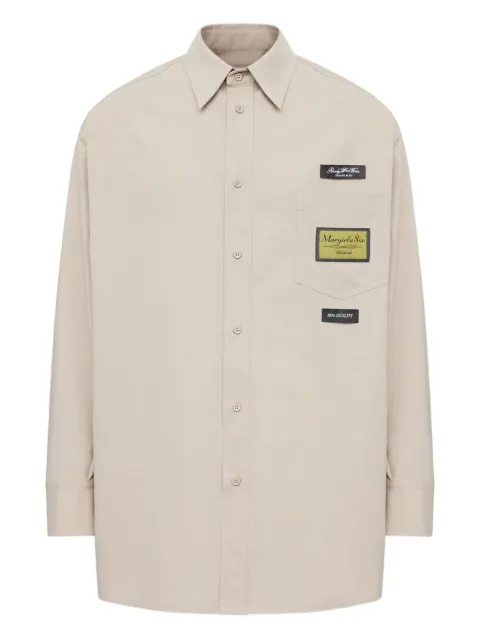 MM6 Maison Margiela long-sleeved shirt Neutrals SH0DT0040M35733