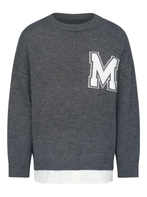 MM6 Maison Margiela crew-neck sweatshirt Grey SH0HL0039M13206