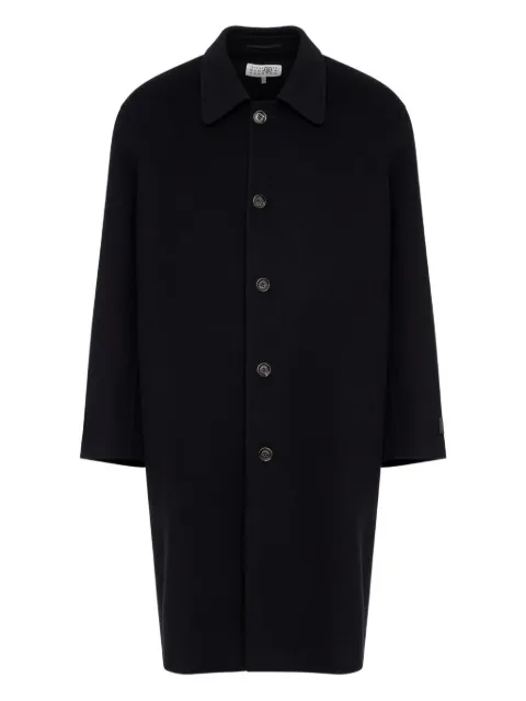 MM6 Maison Margiela wool coat Black SH0AA0018M35761