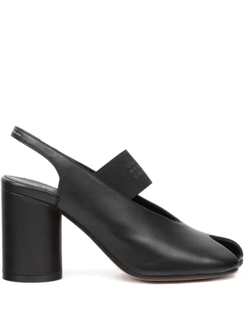 MM6 Maison Margiela Anatomic numeric slingback Black S59WP0213P3628