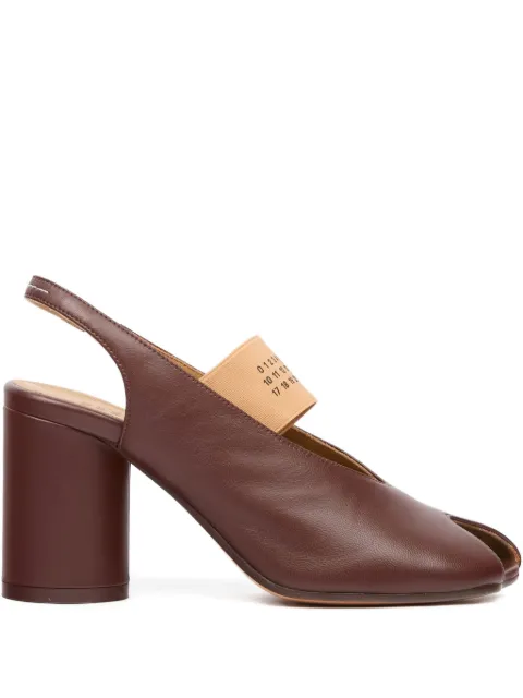 MM6 Maison Margiela anatomic numeric slingback sandals Brown S59WP0213P3628T2259