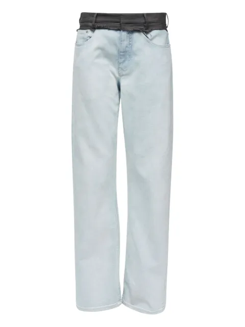 MM6 Maison Margiela 5-pocket tailored trousers Blue S52LA0270M30056