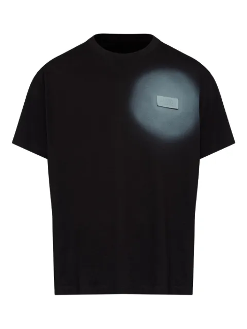 MM6 Maison Margiela spray print T-shirt Black SH0GC0067M20048