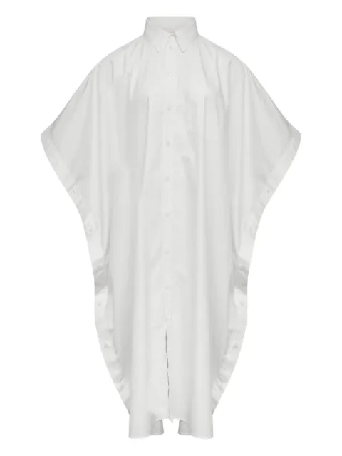MM6 Maison Margiela button-up midi dress White S52DD0085M35480