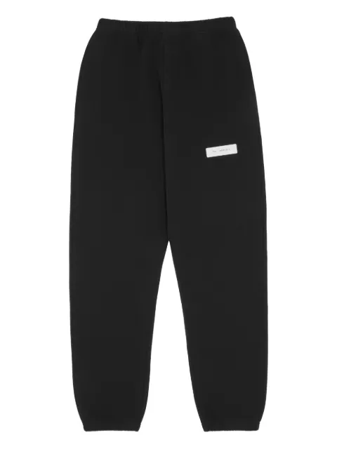 MM6 Maison Margiela label-detail track pants Black S52KA0563M25025