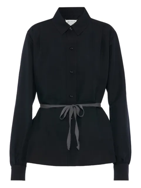 Maison Margiela long-sleeved shirt Black S51DT0029M35750