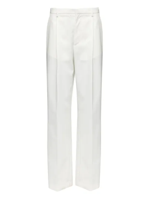 MM6 Maison Margiela pleated tailored trousers White S52KA0554M35436