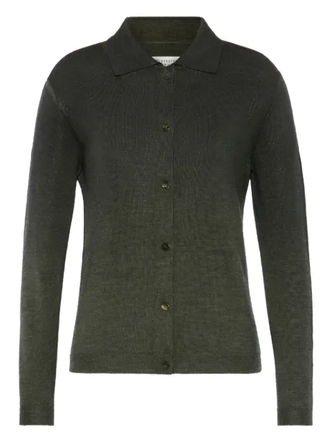 Maison Margiela wool-blend cardigan Green S51HP0031M13236