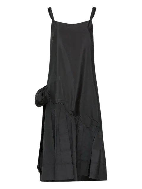 Maison Margiela bow-detail strap midi dress Black S51DD0052M35350