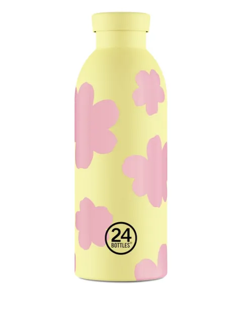 24bottles floral-pattern bottle (500ml) Yellow 2190