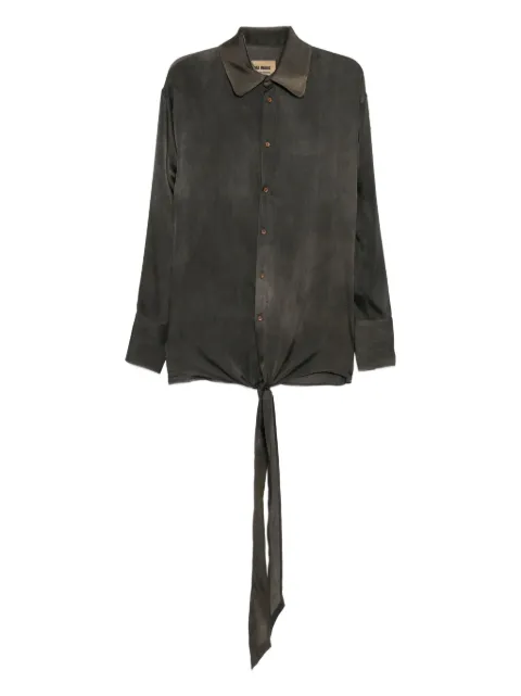 Uma Wang Tubby shirt Grey W5WUW1012