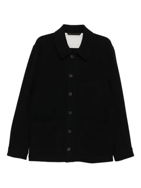 Forme D'expression buttoned wool-blend jacket Black UG070L86B
