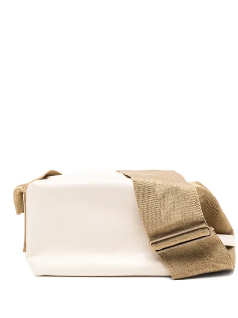 Uma Wang small leather shoulder bag Neutrals W5WUB0032WHTMSTRD