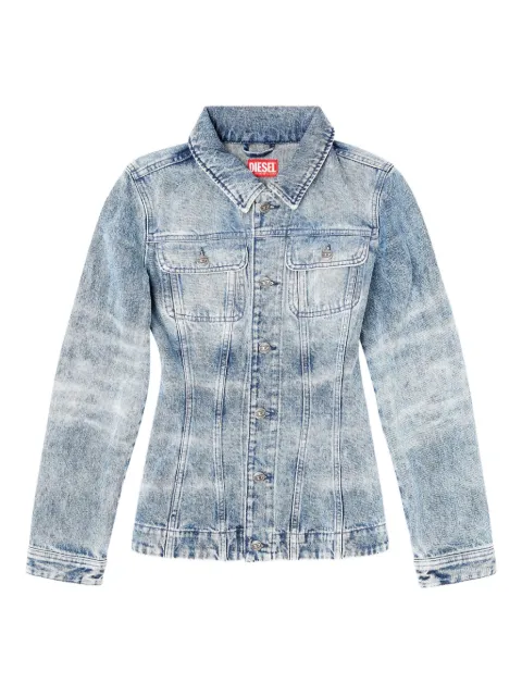 Diesel De-Katerin-Fsh pocket-button jacket Blue A21389007DA